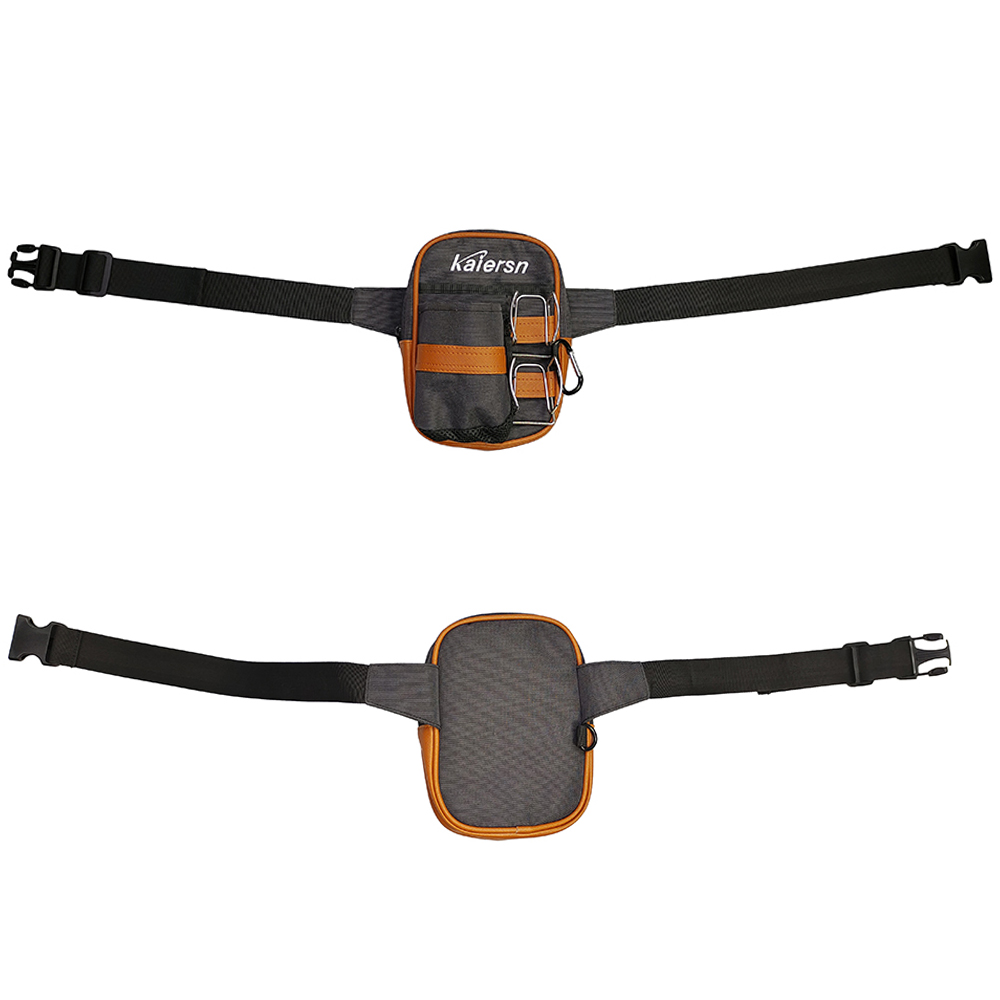 Kaiersn Park ゴルフバッグ ゴルフボールポケット 2個付き ボールクランプ ゴルフアクセサリーバッグ