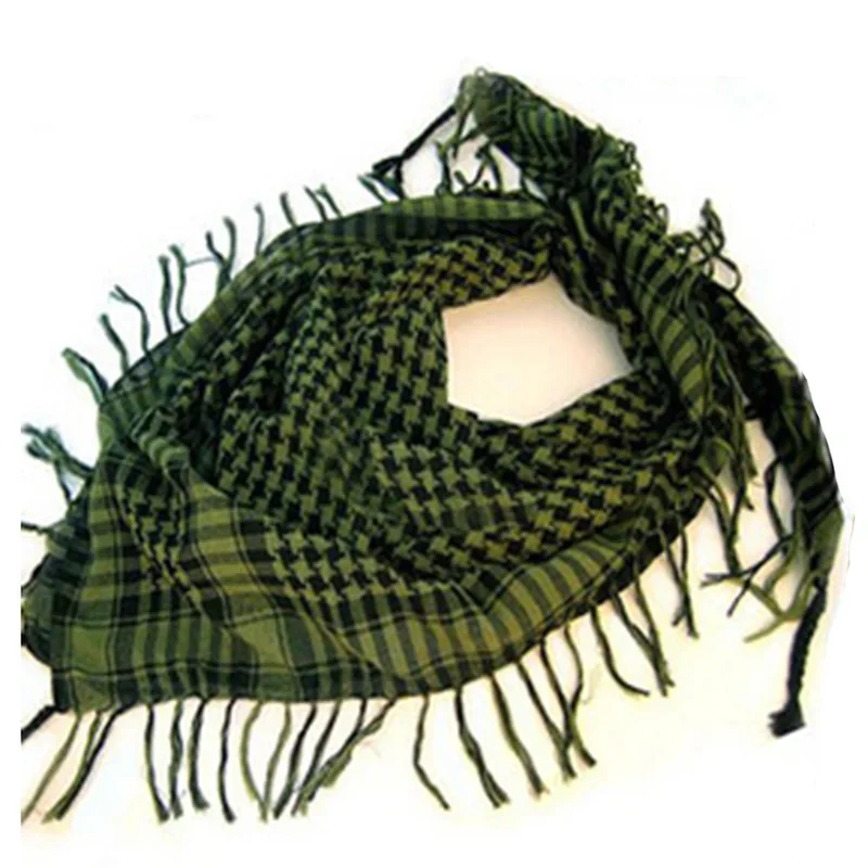 Zomer Vrouwen Tactische Arabische Sjaal Mannen Mode Lichtgewicht Hijab Sjaal Lente Leger Plaid Hoofddoek Warm Houden Nieuwe Hot Koop