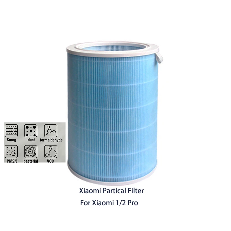 Para Xiaomi filtro purificador de aire Hepa CarbonMi 2/1/2S/3/ 3H/Pro purificador de aire H13 filtro HEPA de carbono antibacterias formaldehído