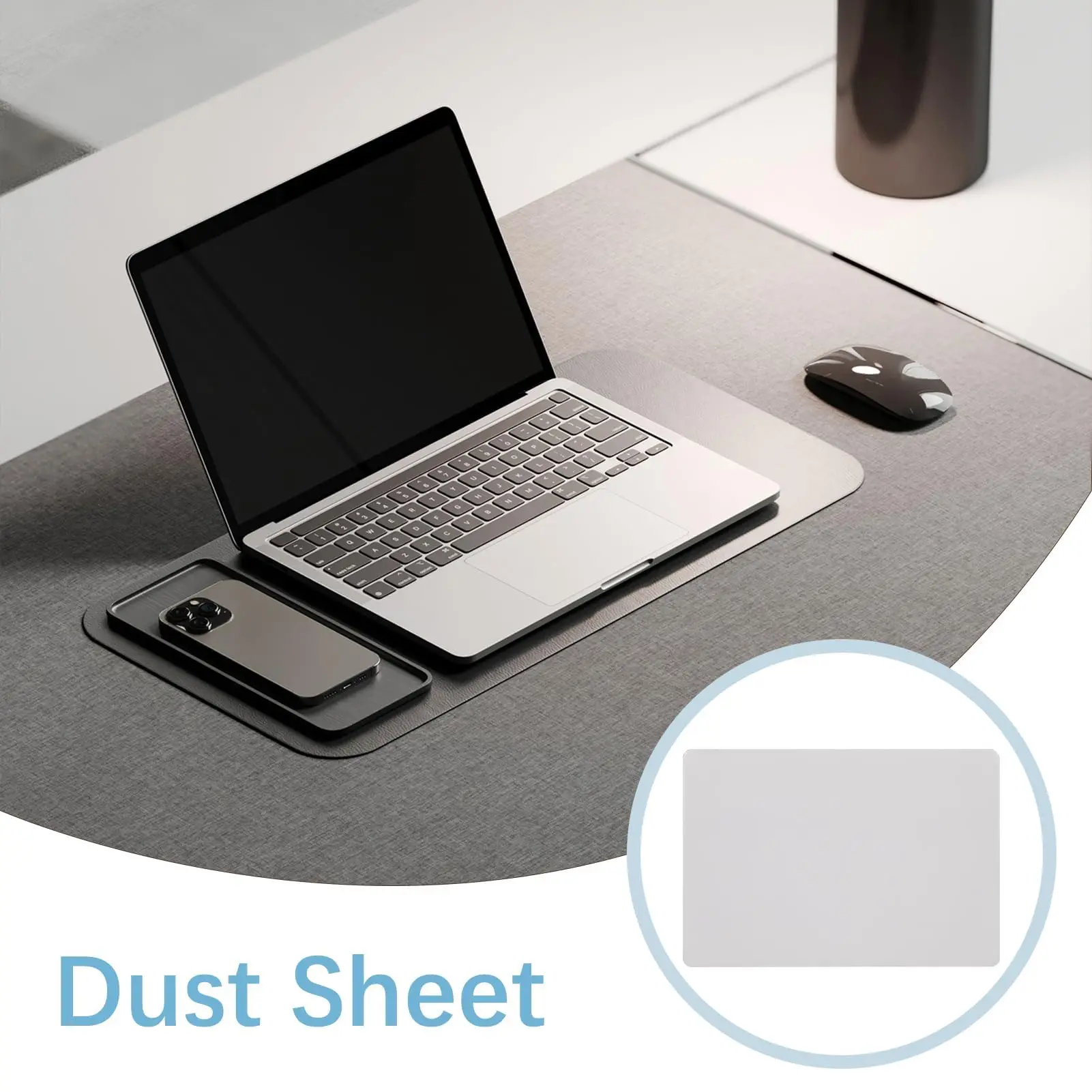 Paño de limpieza de pantalla compatible con MacBook Pro 13", 14" y MacBook Air 13", protege contra la suciedad y los arañazos para el portátil K