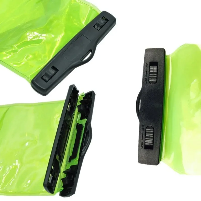 Bolsa portátil de pvc à prova d'água, bolsa para walkie talkie, rádios em dois sentidos, alça ajustável, suporte de capa protetora com cordão