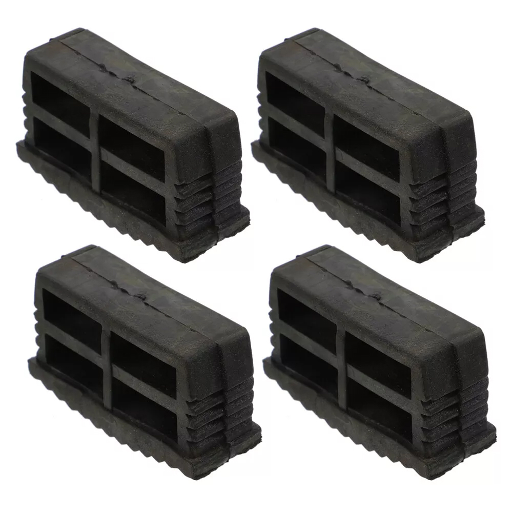 4pcs Non-slip Ladder Feet Rubber Pads Foot Covers Furniture Mat Leg Chair Protectors Cover Accessories Floor Step Cap