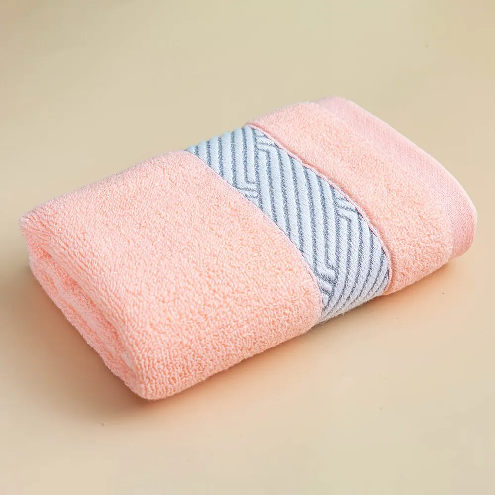 Toalha de Algodão Puro 35x75cm Longo Grampo Toalhas De Algodão De Secagem Rápida Engrossar Soft Face Toalhas Absorvente