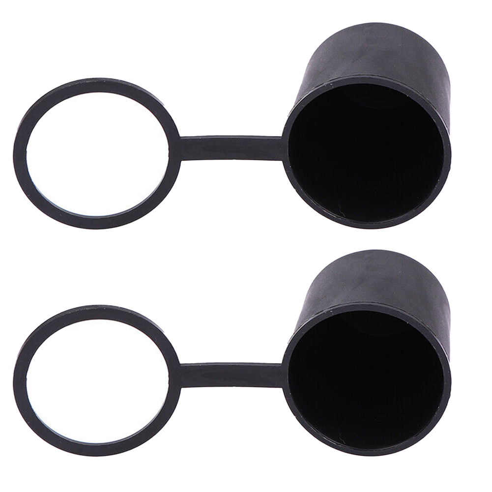 ユニバーサル 2 個トレーラーヒッチボール牽引バーカバー保護キャップキャラバントラック車のトレーラー牽引ボール保護カバー