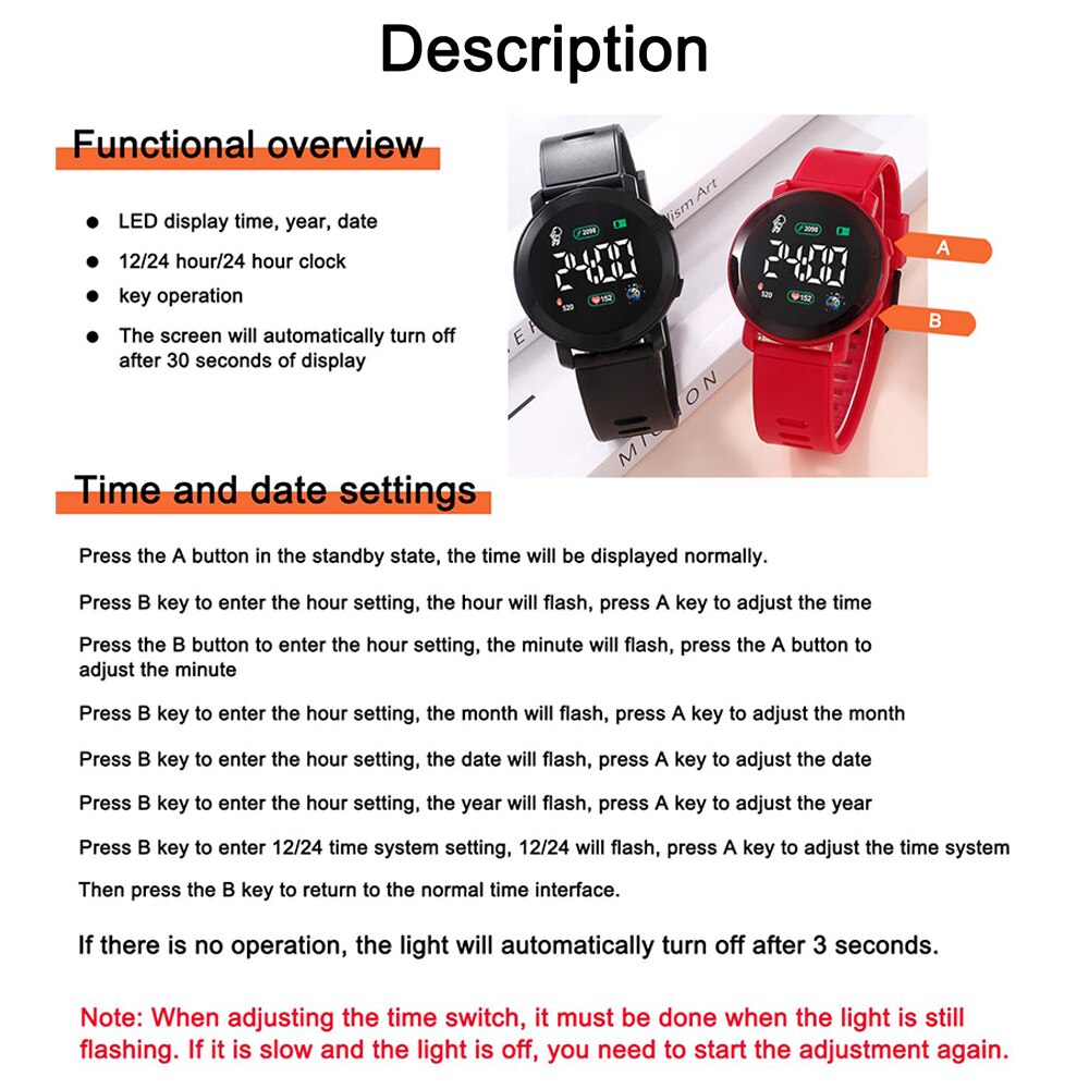 Reloj Digital LED para Hombre y mujer, cronógrafo electrónico de silicona, militar, deportivo, Hodinky