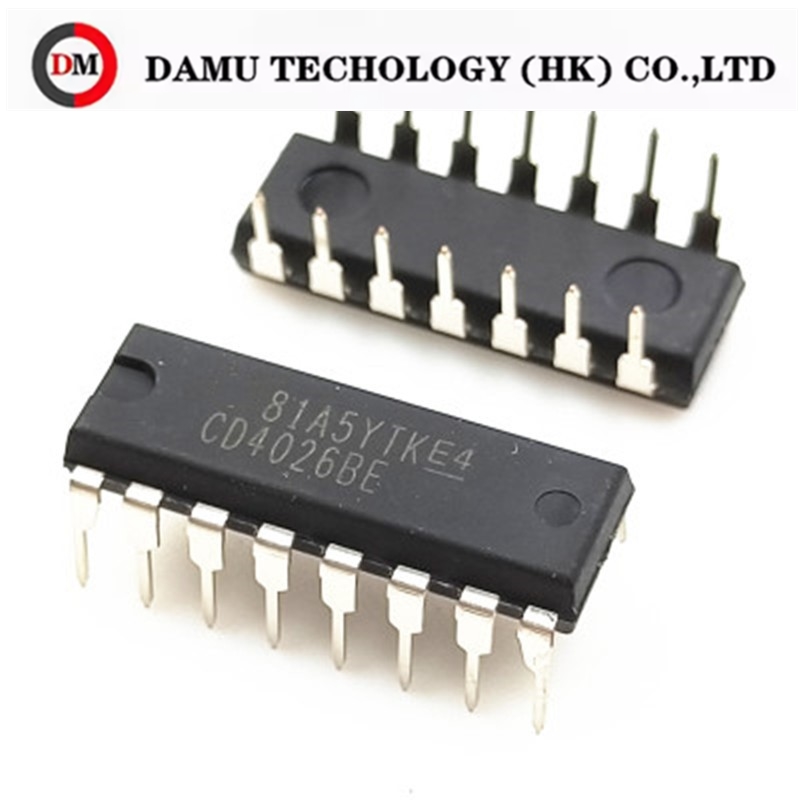 10pieces CD4026BE 16 CD4026  NEW