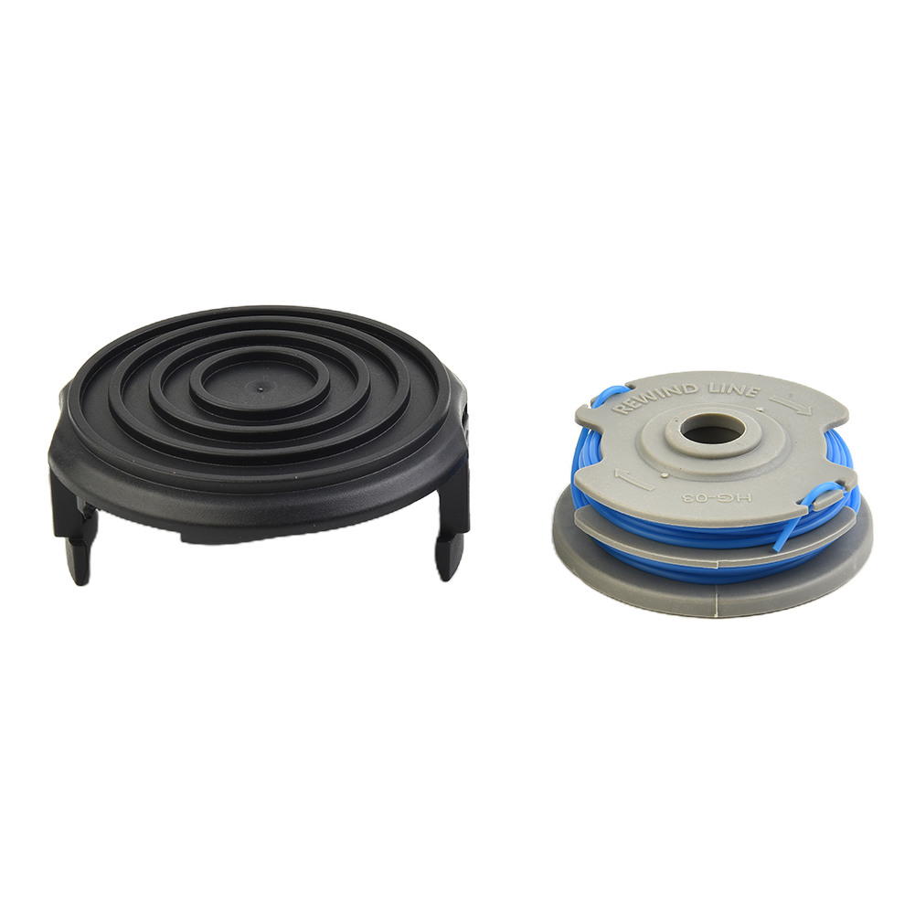 Strimmer kumparan senar & tutup, untuk RLT4027 RLT4125 RLT5125 RLT5127 pemangkas rumput tutup bagian alat Taman