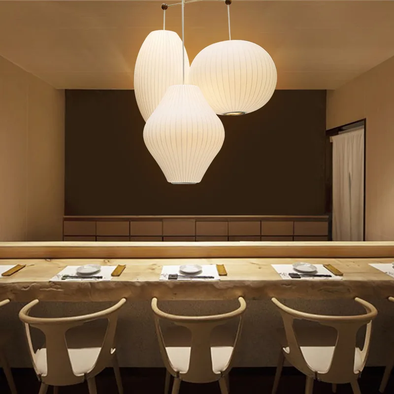 ปรับแต่ง Nordic Design Handmade ผ้าไหมเลียนแบบห้องรับประทานอาหารห้องนอน