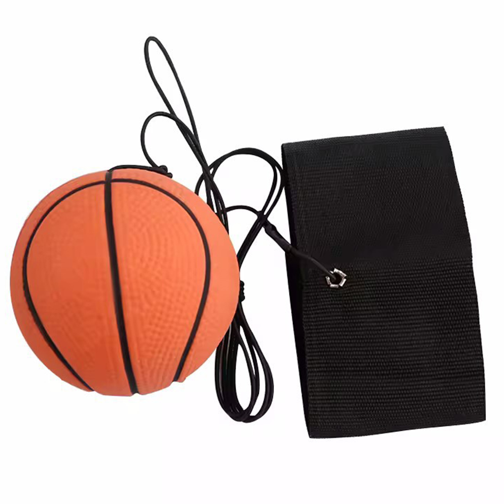 1Pc Returned Balls Wrist Elastic Ball Wrist Return Ball Hand Throw Back Ball Exercise Coordination Gift Diameter 6Cm