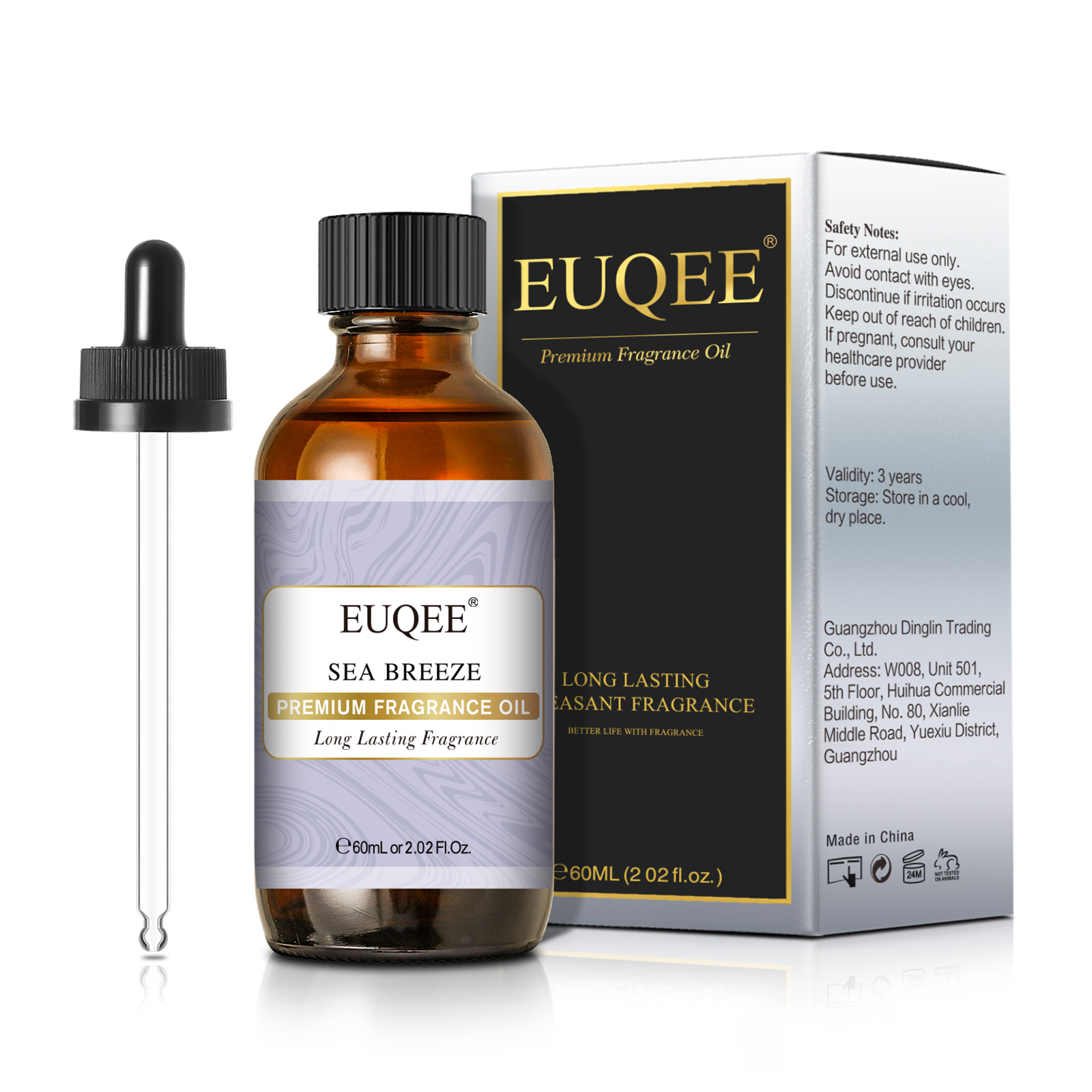EUQEE Aromatische etherische olie Kokosnoot Lila Freesia Leer Aardbei Mango Watermeloen Groene Thee Geurolie voor mannen en vrouwen