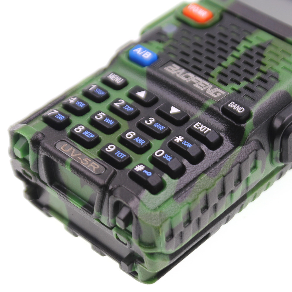 Baofeng UV-5R 5W Walkie Talkie UV Dual Band a lungo raggio portatile Ham CB Radio Ricetrasmettitore FM Radio bidirezionale Magazzino all'estero