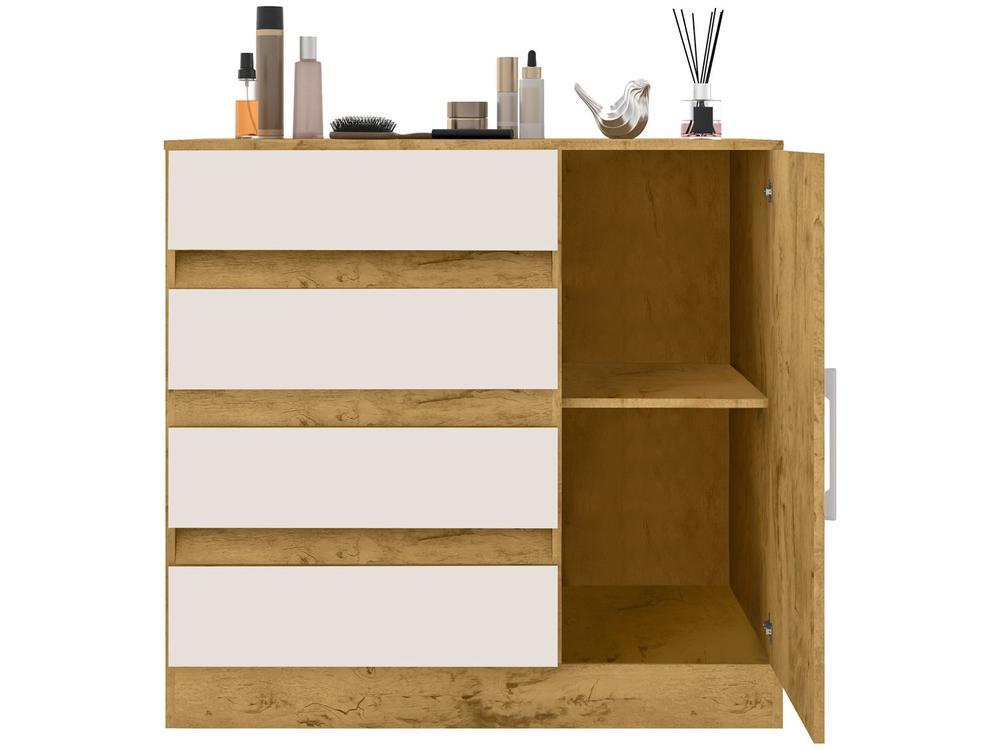 Cômoda 4 Gavetas 1 Porta Araplac 8000