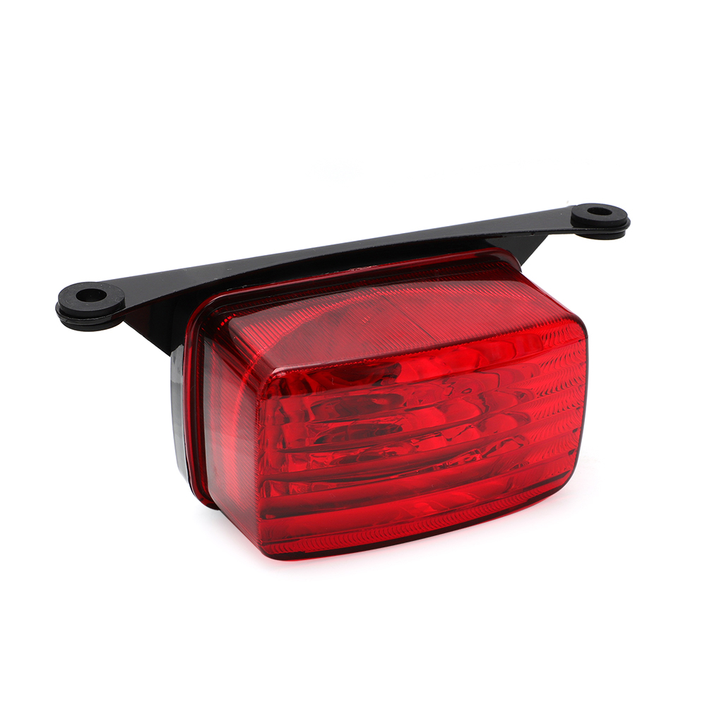 For Yamaha Banshee 350 YFZ350 Breeze 125 YFA1 Warrior 350 YFM350X Grizzly 125 Tail Light With Bracket