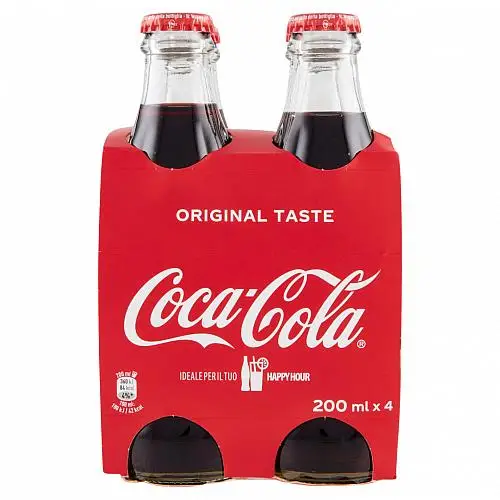 Coca Cola Soda 4x200ml - Coca Cola
