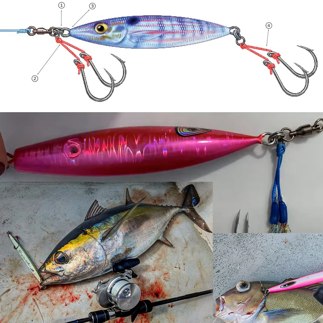9km 10 pacote rolamento de esferas giratório resistente corrico conector de pesca de aço inoxidável para jigging de passo lento