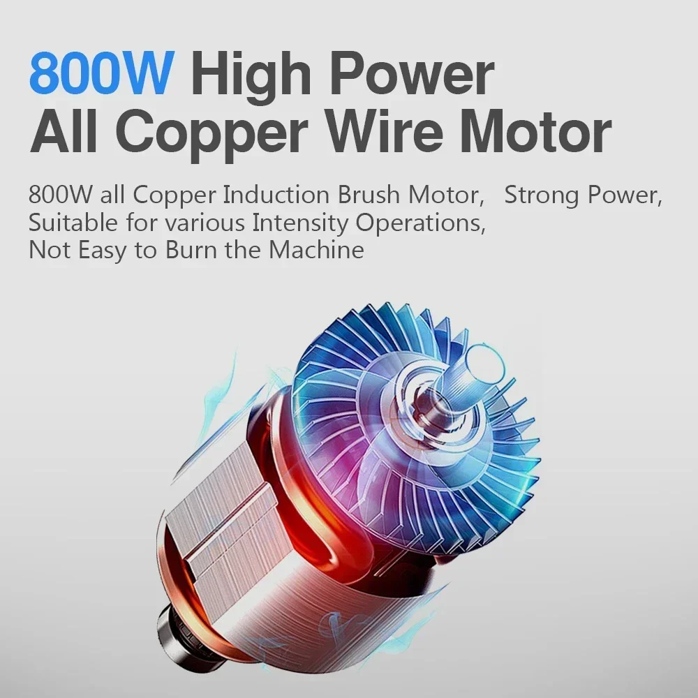 Электрический обрезной станок, 6 скоростей, 800 Вт, 30000 об./мин.