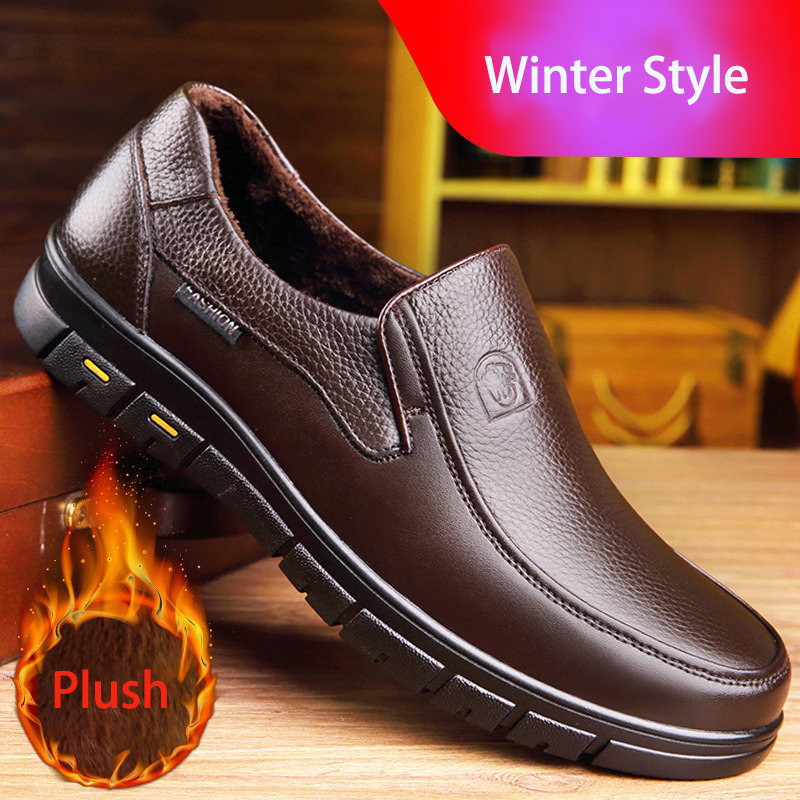 Zapatos informales de cuero genuino para hombre, zapatos para caminar con plataforma plana, calzado para exteriores, mocasines, zapatillas transpirables, zapatos hechos a mano