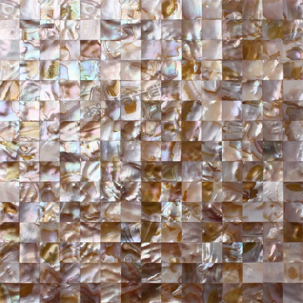 ¡envío gratis! Azulejos de mosaico de concha, azulejos de mosaico de ducha de baño, bloque de azulejos de mosaico de nácar brillantes, azulejos de cocina