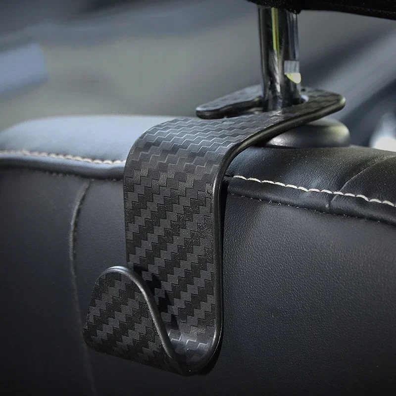 Universal Car Seat Headrest Hook สําหรับ Auto Back Seat Storage Organizer แขวนผู้ถือสําหรับกระเป๋าถือกระเป๋าเสื้อผ้าเสื้อ