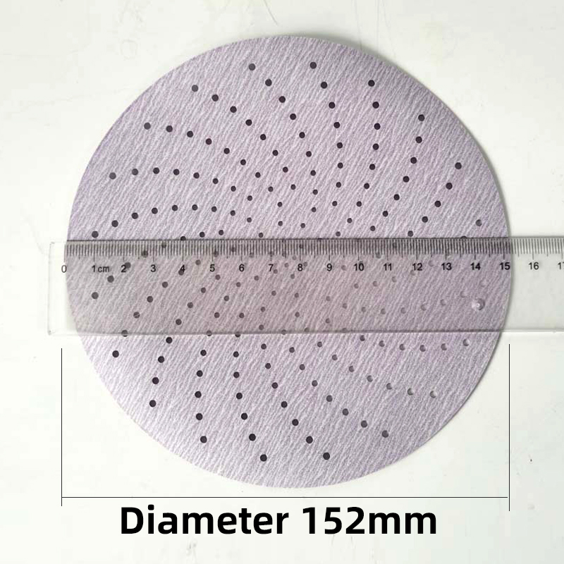 10 pz 150mm 3M carta vetrata dischi abrasivi di forma rotonda Hook Loop carta abrasiva foglio di lucidatura Sa