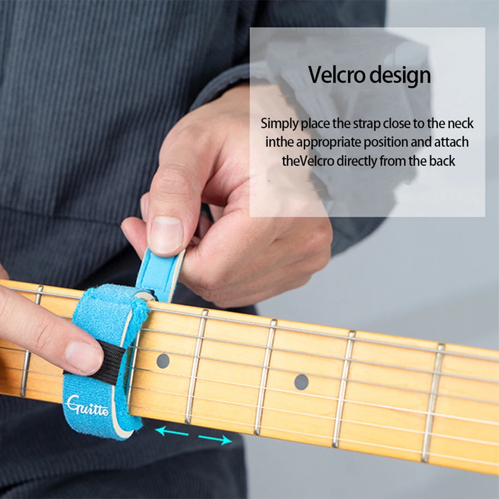 JOYO Guitto Series GGF-01S/02S Guitar String Mute Velcro Design Guitar Bass Ukulele Fretboard Noise Dampener Strings Muter