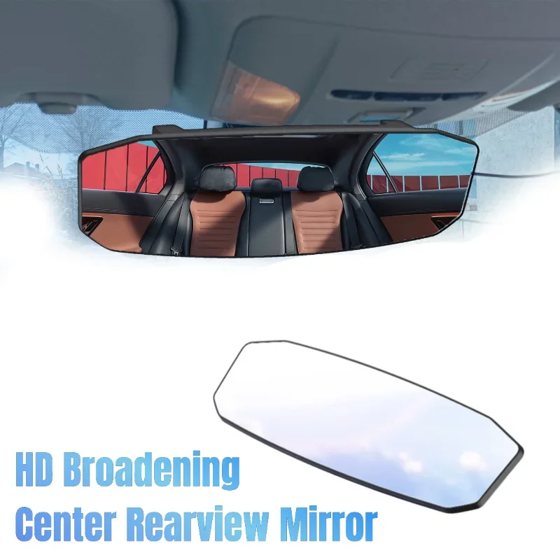 Universele Groothoek Bolle Achteruitkijkspiegel HD Spiegel Midden Achteruitrijcamera Baby Kinderzitje Horloge Zonneklep Interieur Monitor Auto Accessoire