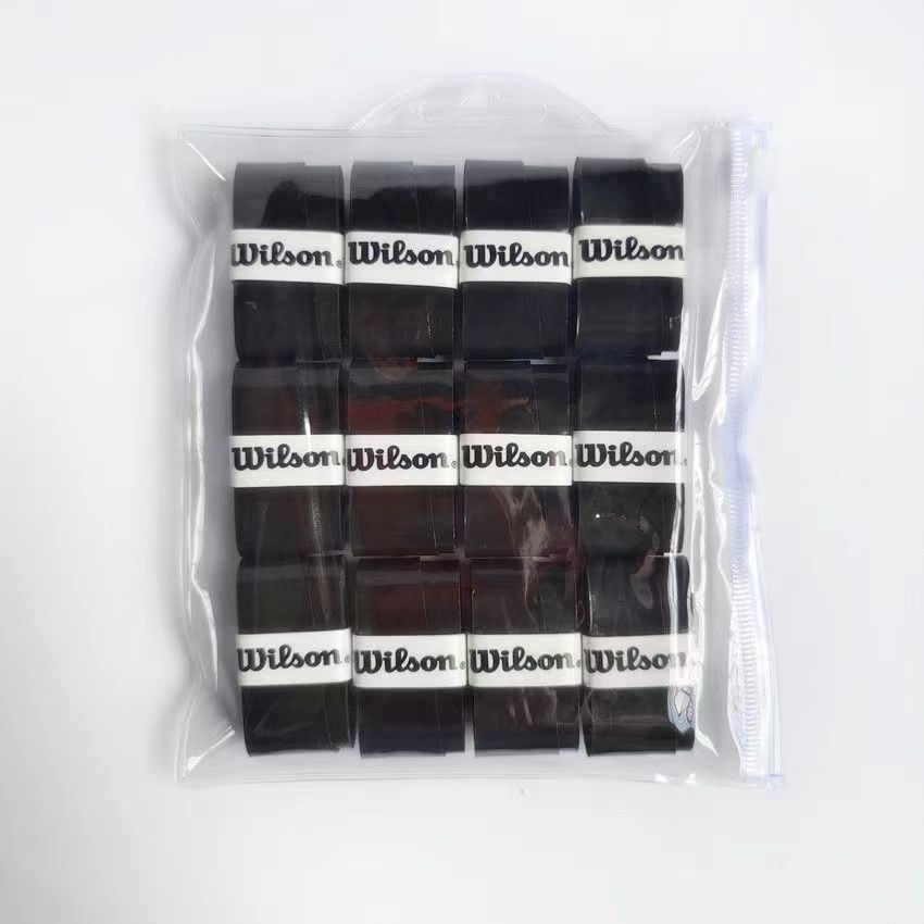 24/12 個ウィルソンハンドグルーノンスリップベルトテニスラケットグリップテープ滑り止めバンド釣り竿スウェットバンド Pu ハンドル