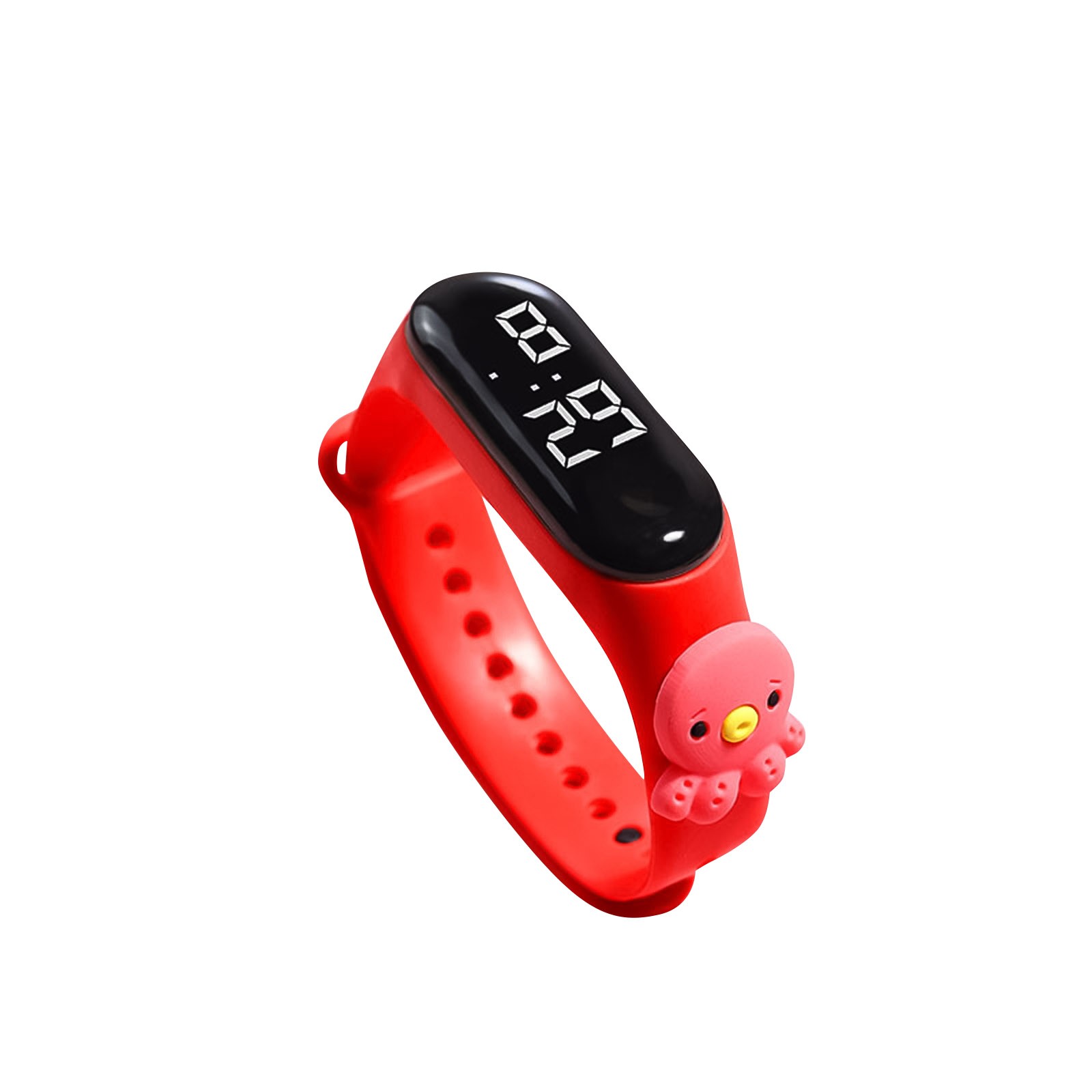 Reloj Digital de moda para niños, relojes deportivos de silicona, relojes electrónicos para niñas, reloj de pulsera Led para niños