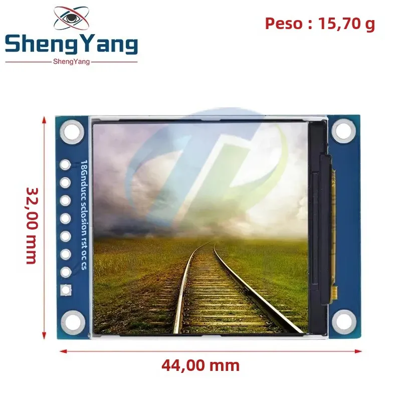 Módulo de puerto serie SPI LCD de 1,54 pulgadas pantalla TFT a Color ST7789 resolución de conducción 240x240 módulo de pantalla de cristal líquido LCD 3,3 V