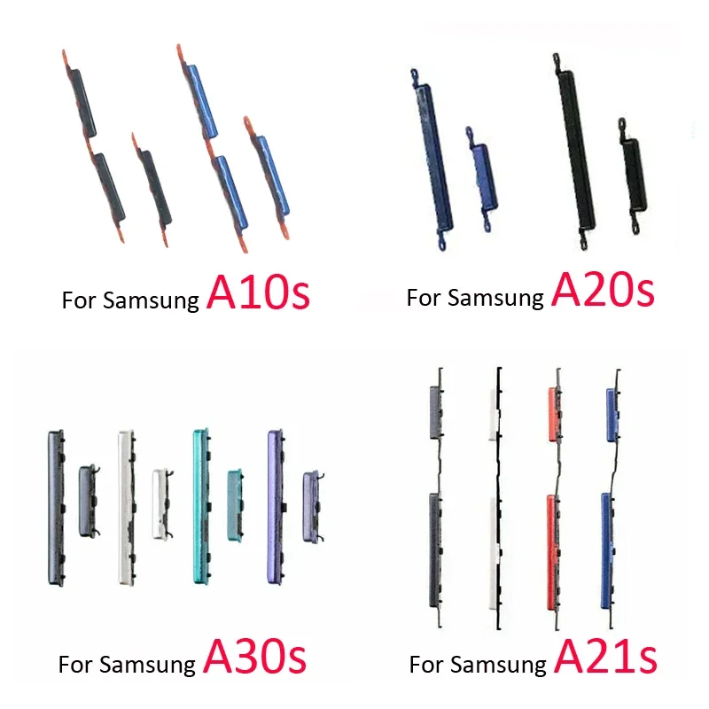 20 шт. для Samsung Galaxy A10s A20s A30s A50s A10 A21s телефон новая рамка вкл. выкл. боковая клавиша кнопка громкости питания