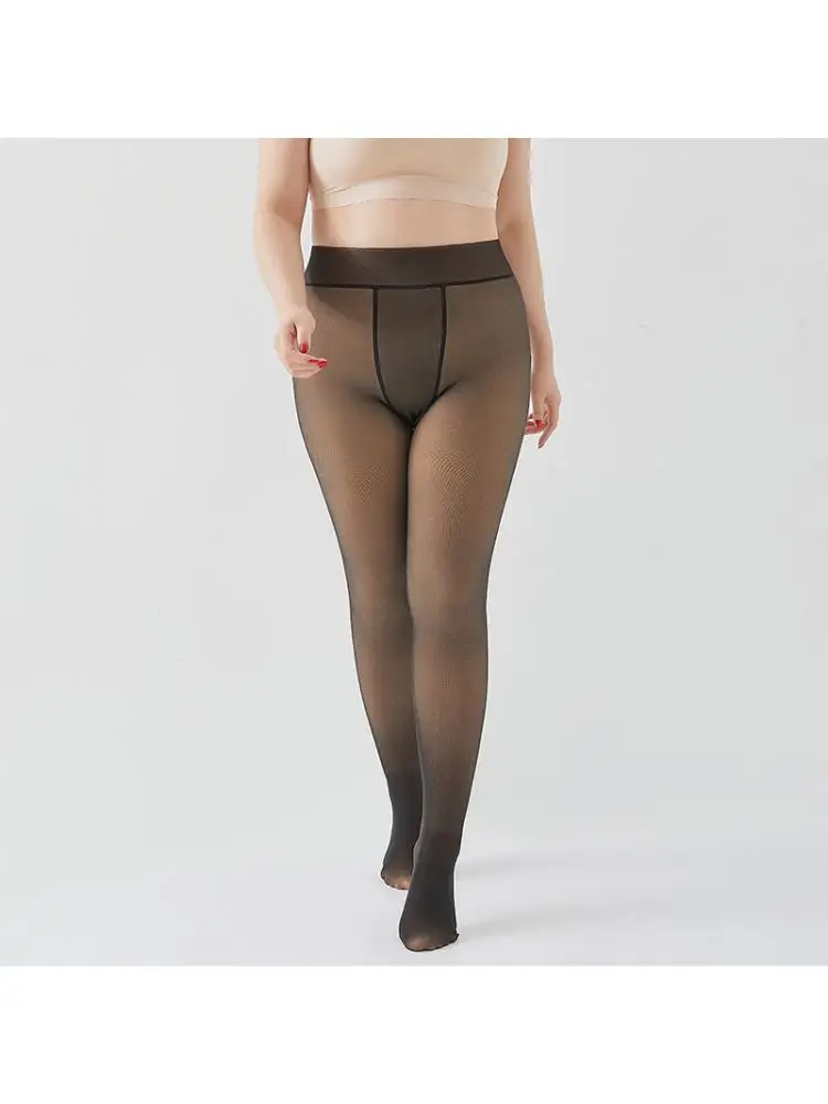 S-M L-XL XXL Oversize Em Gái Áp Suất Quần Thun Lụa Đen Nữ Plus Da Thẩm Thấu Sang Trọng Quần Legging Gợi Cảm Mùa Thu Đông