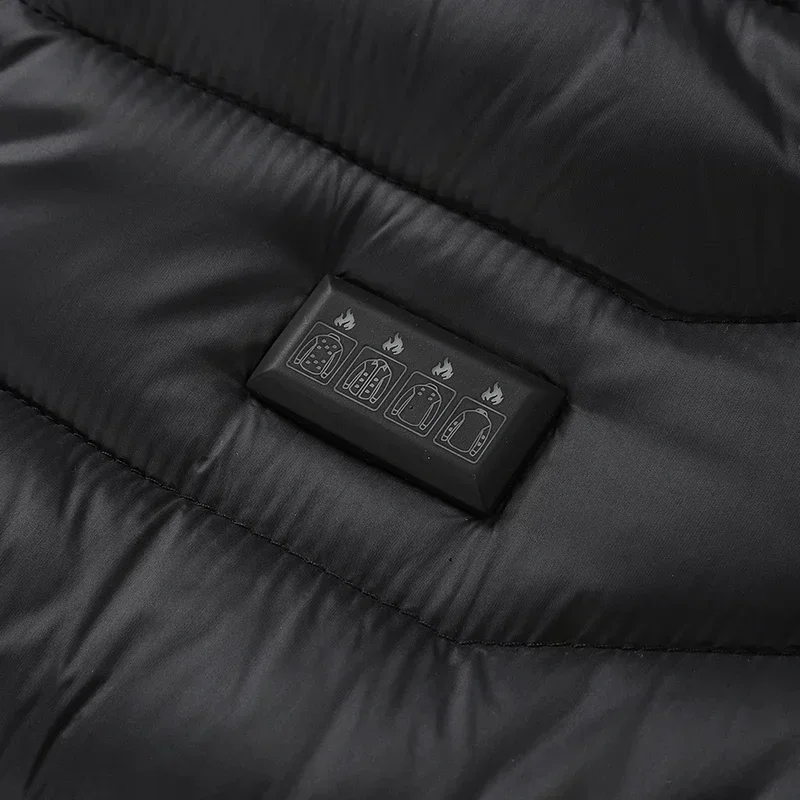 25/21bereiche Beheizte Jacke Männer Frauen Winter Usb Elektrische Heizung Parka Intelligente Heizung Kleidung Neue Schnee Wasserdichte Unten Baumwolle mäntel