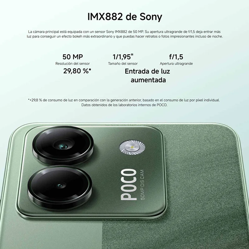 【Marke+】Neueste POCO M7 Pro 5G Global Version Dimensity 7025-Ultra 120Hz FHD+ Augenpflege AMOLED Display 5110mAh Akku NFC