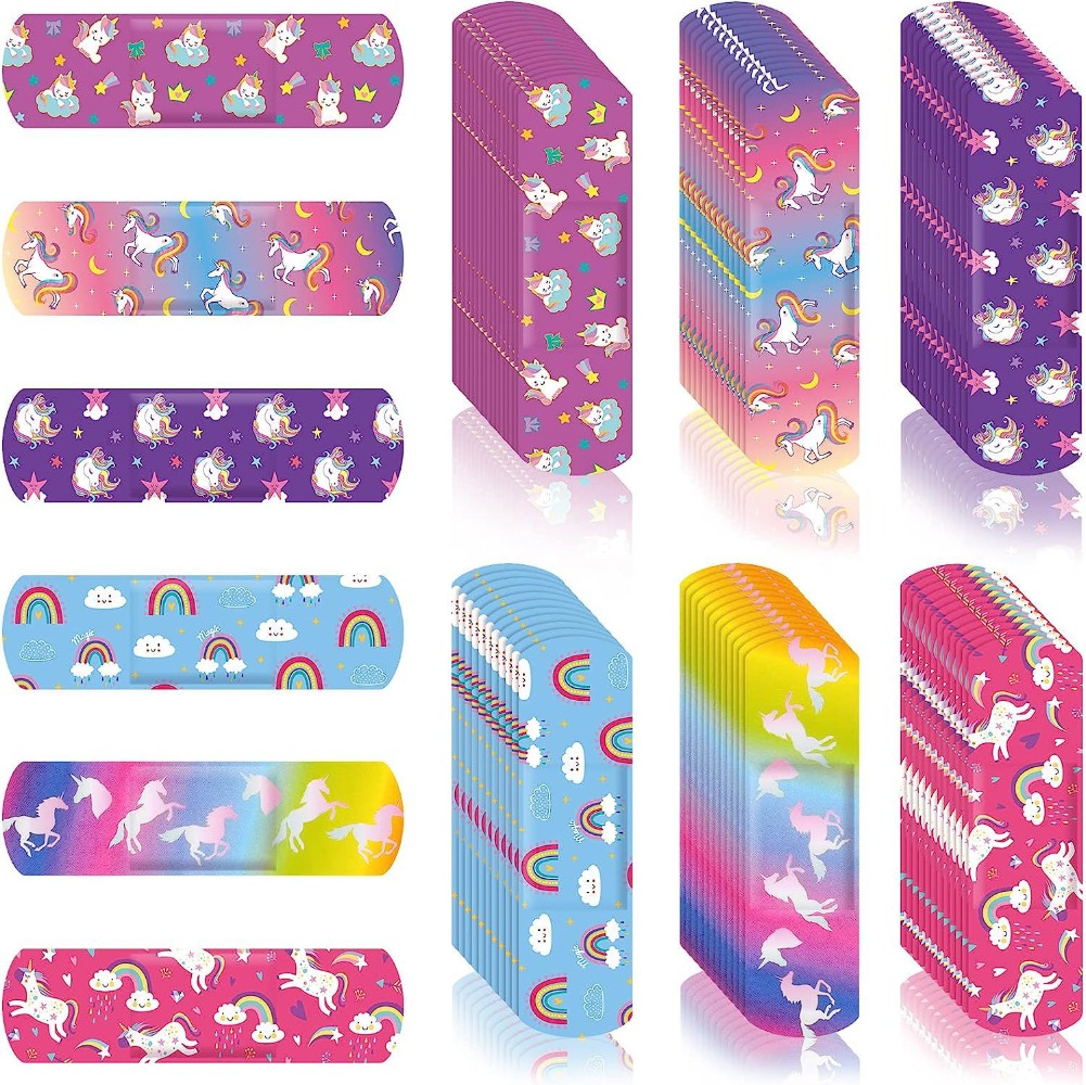 60 pçs/set dos desenhos animados bandagens adesivas kawaii para crianças curativo gesso primeiros socorros remendo tiras woundplast