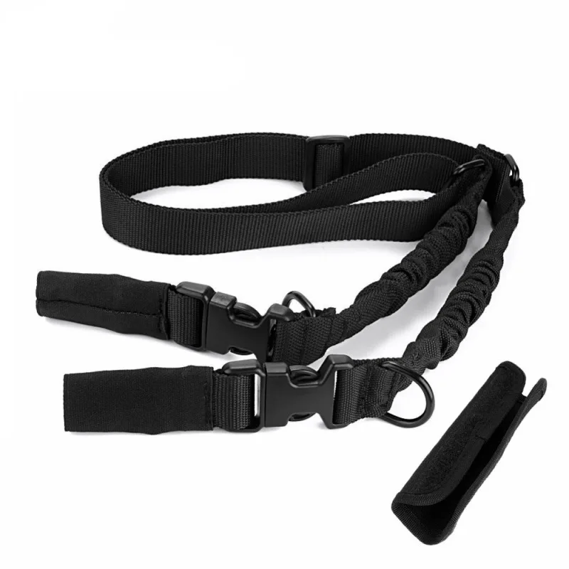 2 จุดด้านข้างหัวเข็มขัด Swiftlink เบาะ Bungee RIFLE SLING Strip Kiss อุปกรณ์ยุทธวิธี