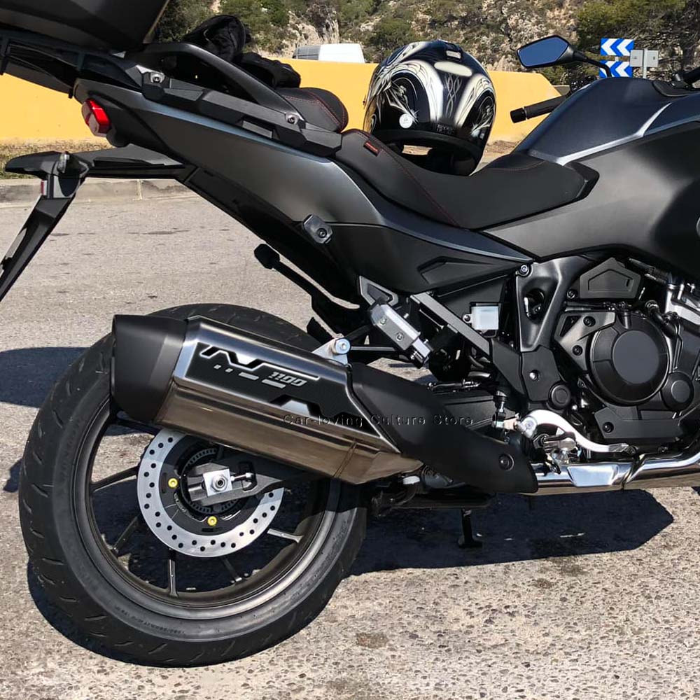 Accesorios de protección para motocicleta NT1100 2022-2023, silenciador trasero, pegatina de resina 3D