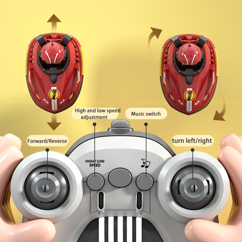 Czerwony i niebieski zdalnie sterowany samochód Opponent Inteligentny zderzak bojowy Samochód Rodzic Gry dla dzieci Zabawka dla dzieci dla chłopca Dziewczynka Prezenty urodzinowe