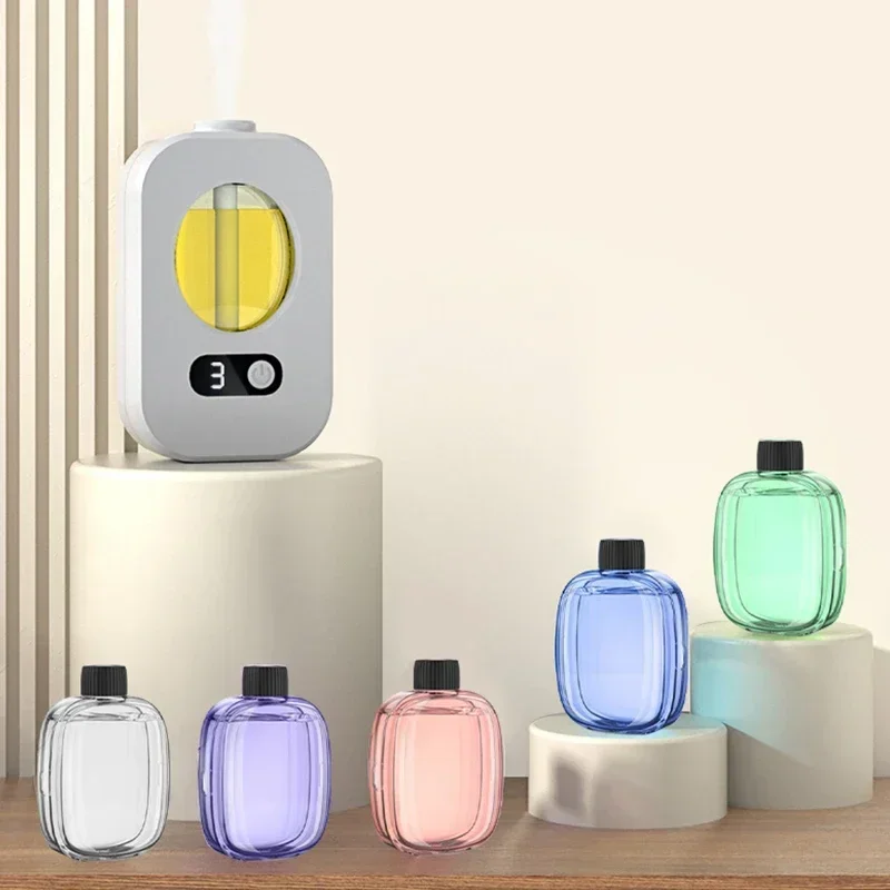 เครื่องเพิ่มความชื้นในอากาศแบบ USB กลิ่นหอมอโรมา สำหรับวางโต๊ะทำงาน เครื่องพ่นไอน้ำแบบกระจายกลิ่นหอมในบ้าน เครื่องเพิ่มความชื้นในอากาศแบบตั้งโต๊ะ อโรมาเธอราพี