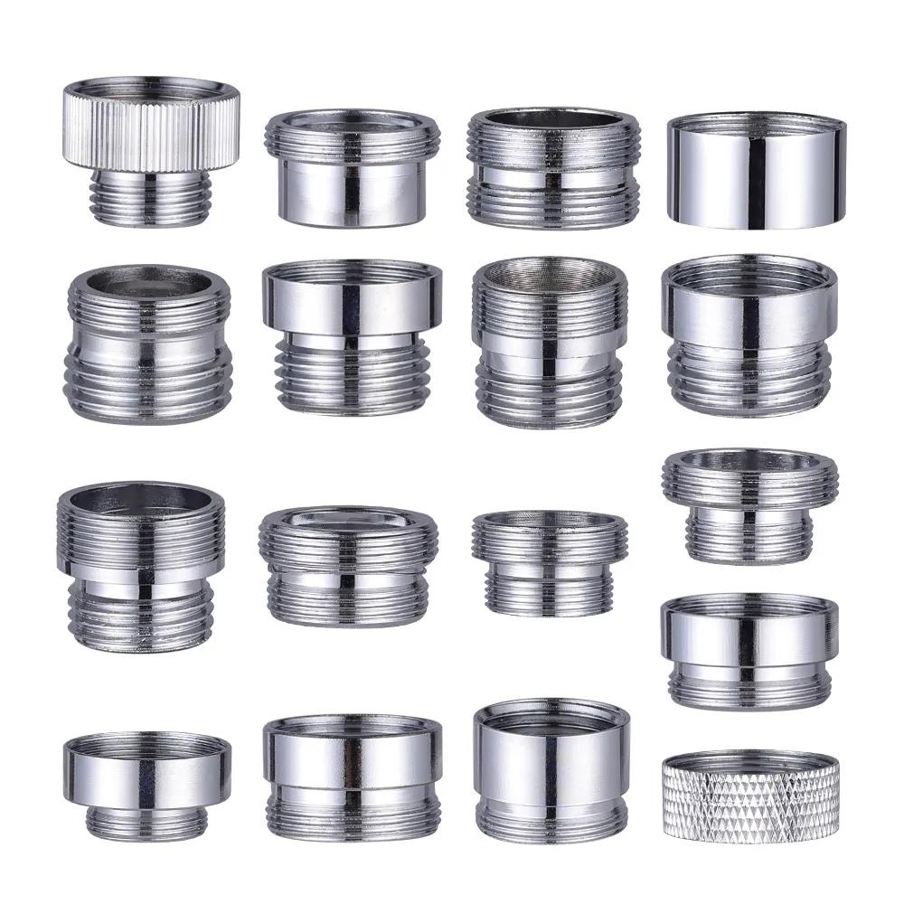 Faucet Aerator Adapter เครื่องกรองน้ําอะแดปเตอร์ภายในและภายนอก/Bubbler ห้องน้ําอ่างล้างจาน Universal อุปกรณ์เสริม