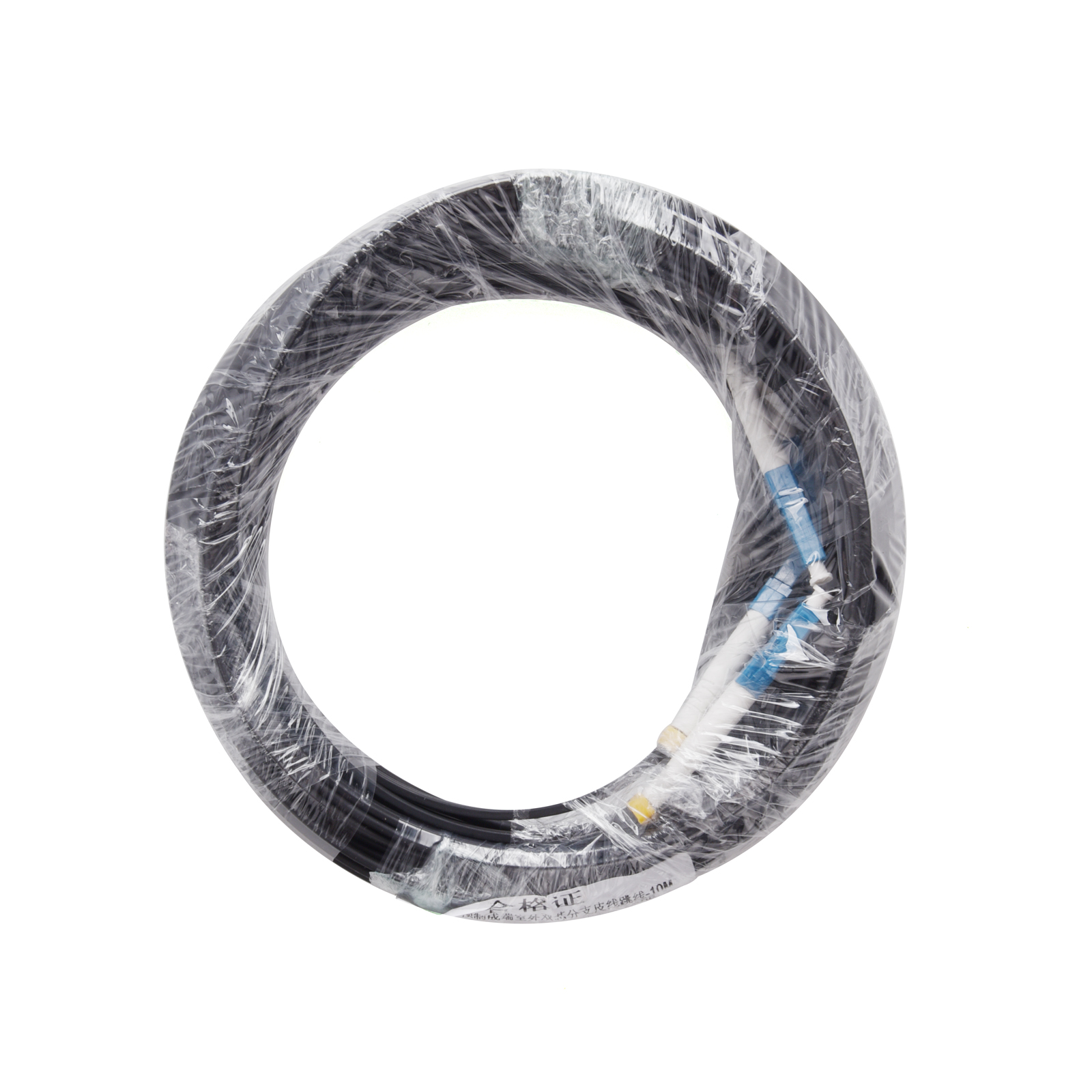 UPC 2 LC auf 2 LC Glasfaserkabel Singlemode 2-adriges optisches Verlängerungskabel für den Außenbereich, Konvertierungspatchkabel 10 m/20 m/30 m/50 m/80 m/100 m