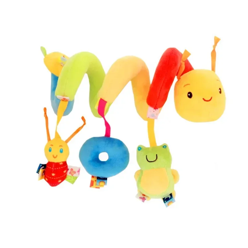 เปลเด็กแขวน Rattles ของเล่นรถที่นั่งของเล่นโทรศัพท์มือถือรถเข็นเด็ก Crib SPIRAL ของเล่น Pram แขวนตุ๊กตาสําหรับทารกทารกแรกเกิดของขวัญ