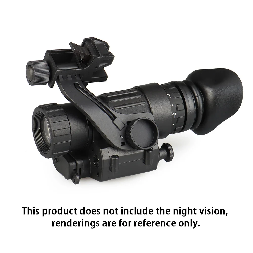 BOOIU J アームナイトビジョンマウント AN/PVS-14 単眼 NVG ダブテールナイトビジョンスコープ戦術的な高速ヘルメットマウント J アームアダプター