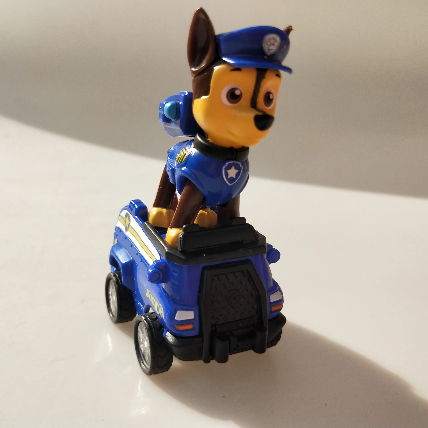 ของแท้ Paw Patrol รถ Chase Skye Marshall ดึงกลับรถยนต์ Playset Building Blocks Ryder รูปของเล่นเด็กของขวัญวันเกิด