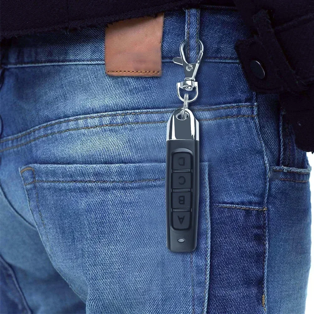 1-50PCS 433mhz Remote Control Duplicator Universal Remote key Copy Clone Replacement Garage Door Keychain RF 433Mhz Transmitter