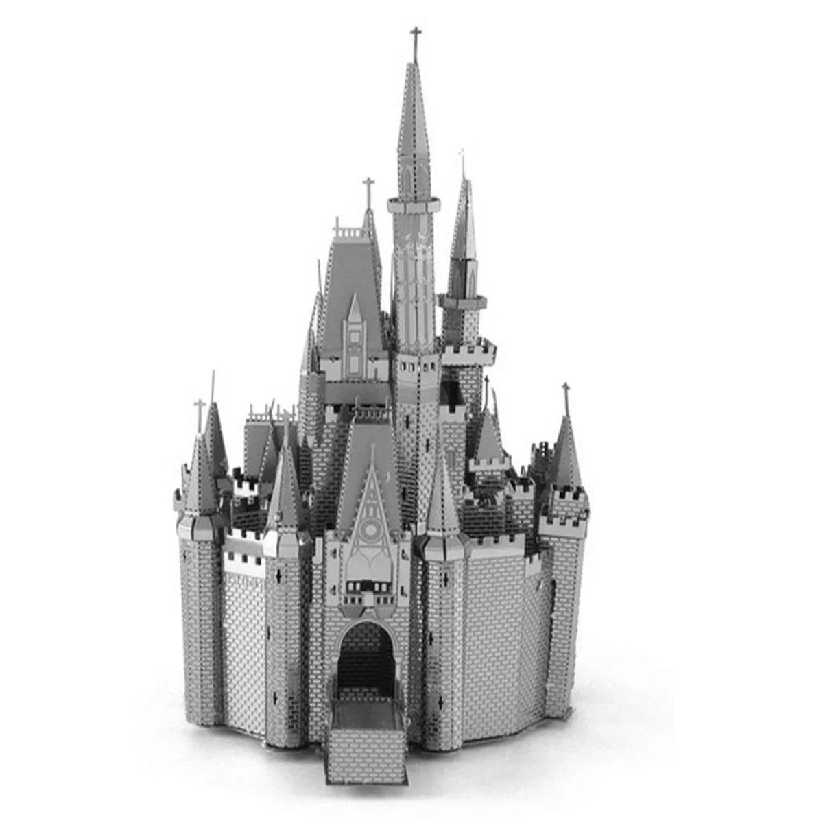 ของเล่นตัวต่อโลหะทำมือรูปโลกสำหรับผู้ใหญ่3D ของเล่นของขวัญสไตล์นักรบปราสาทกลองปริศนาโลหะ