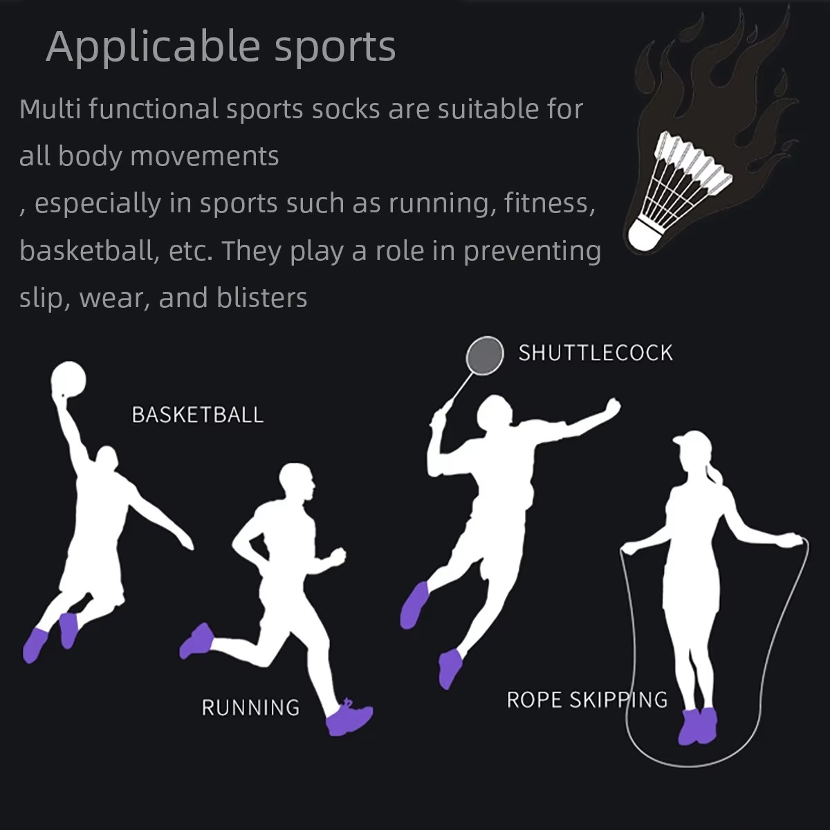 3 Paar Sportsocken für Herren und Damen, kurze Laufsocken, Performance-Knöchelkissen, verschleißfest, rutschfest, Basketball-Freizeitsocken