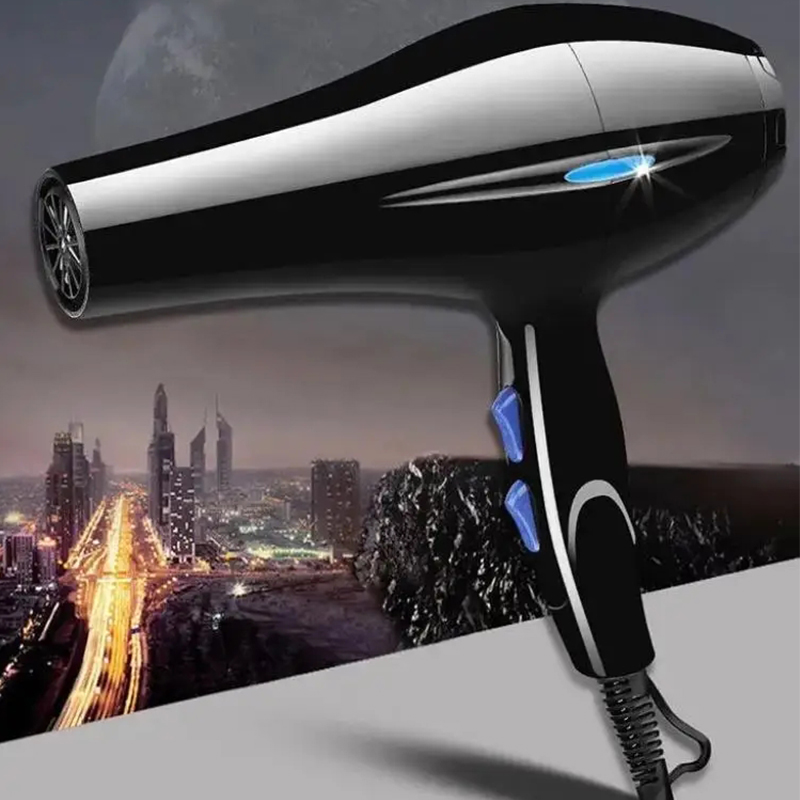 Secador de cabelo de íon negativo, temperatura constante, cuidados com os cabelos sem machucar o cabelo, leve e portátil, essencial para casa e viagens