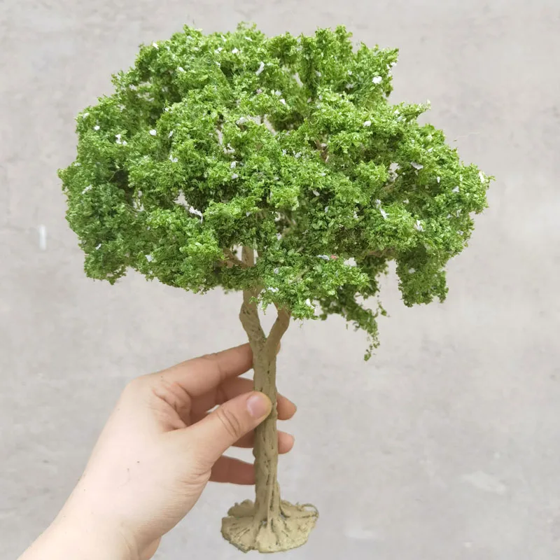 1pc 23-30cm Artifical Wire Trees Model Tree Architectural Model Material DIY Hand Crafted Tree Train Railway Sand Table Layout