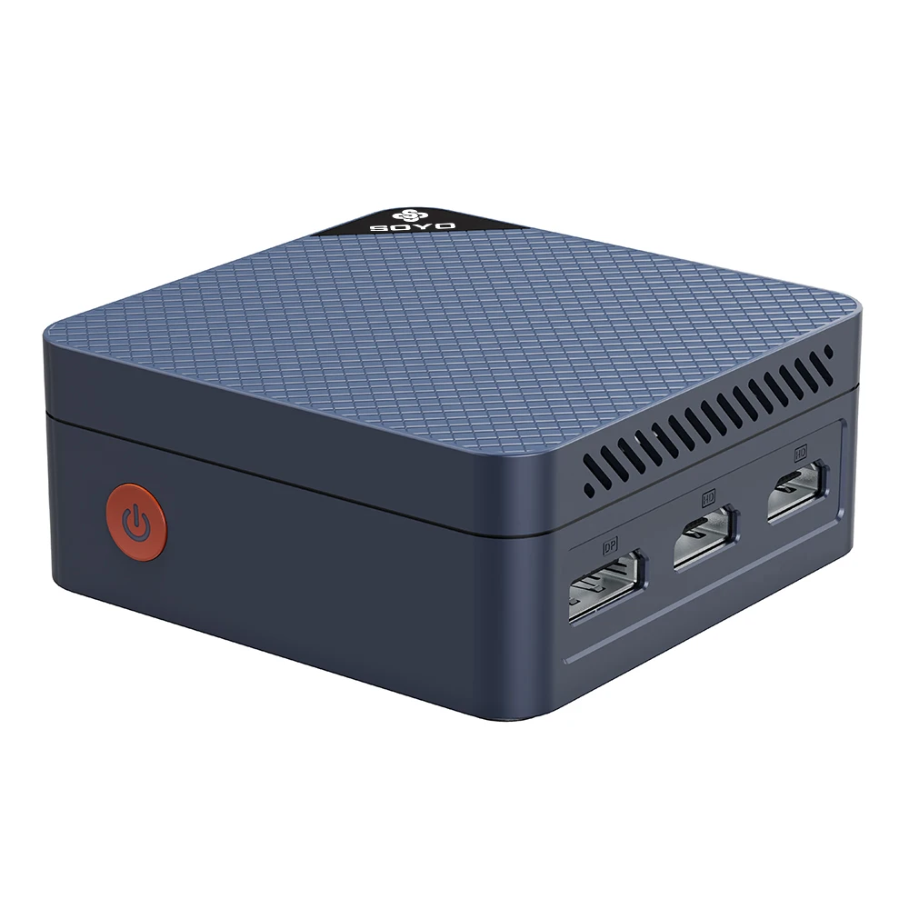 Mini PC SOYO M4 Mini Intel Twin Lake N150 Processor LPDDR5 12 GB RAM 512 GB ROM Windows 11 Pro WiFi 5 Desktop Computer