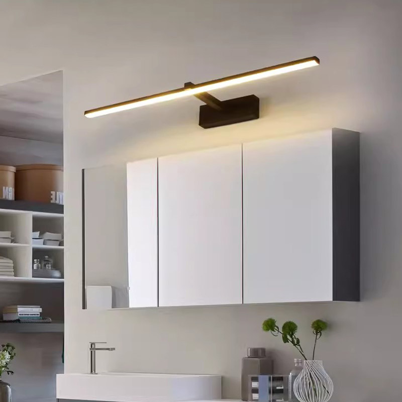 Led Spiegel Leuchten Wand Lampen Badezimmer Wasserdicht weiß schwarz LED flache lampe Moderne innen Wand lampe Badezimmer Beleuchtung machen up